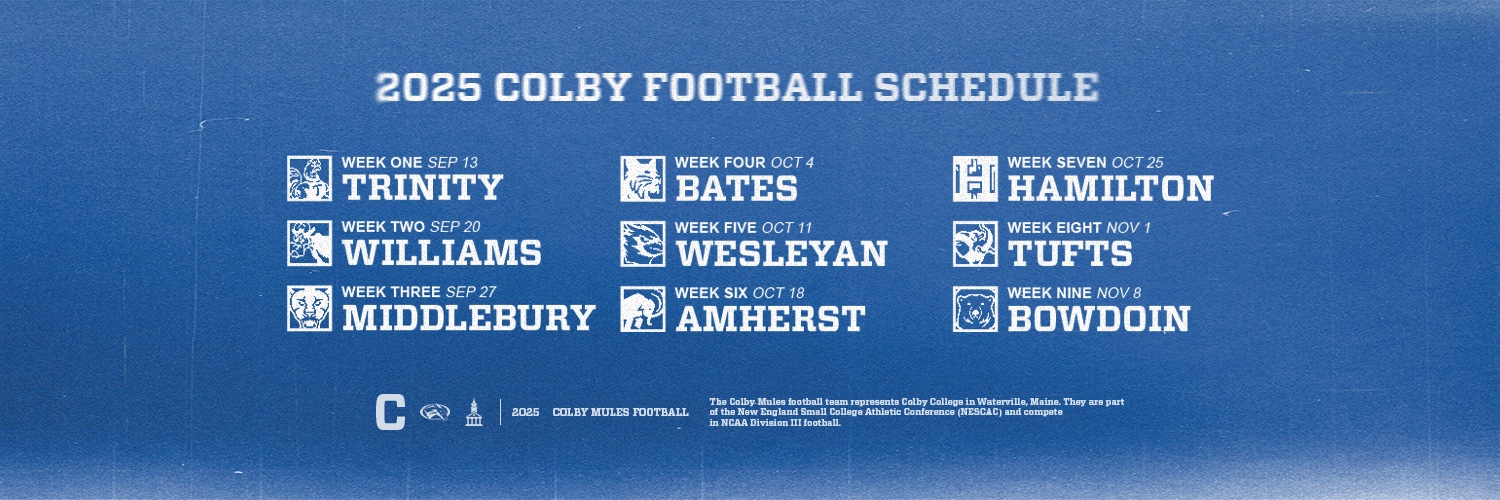 Colby Football banner