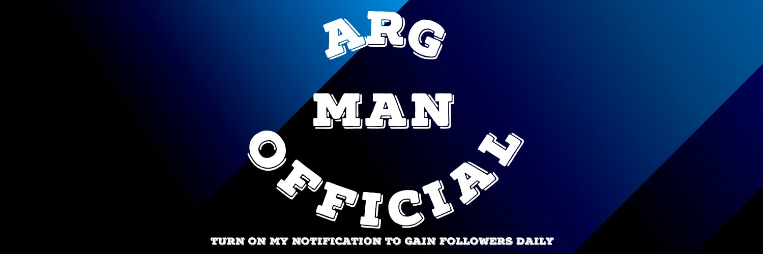 ARGmanofficial's profile banner image