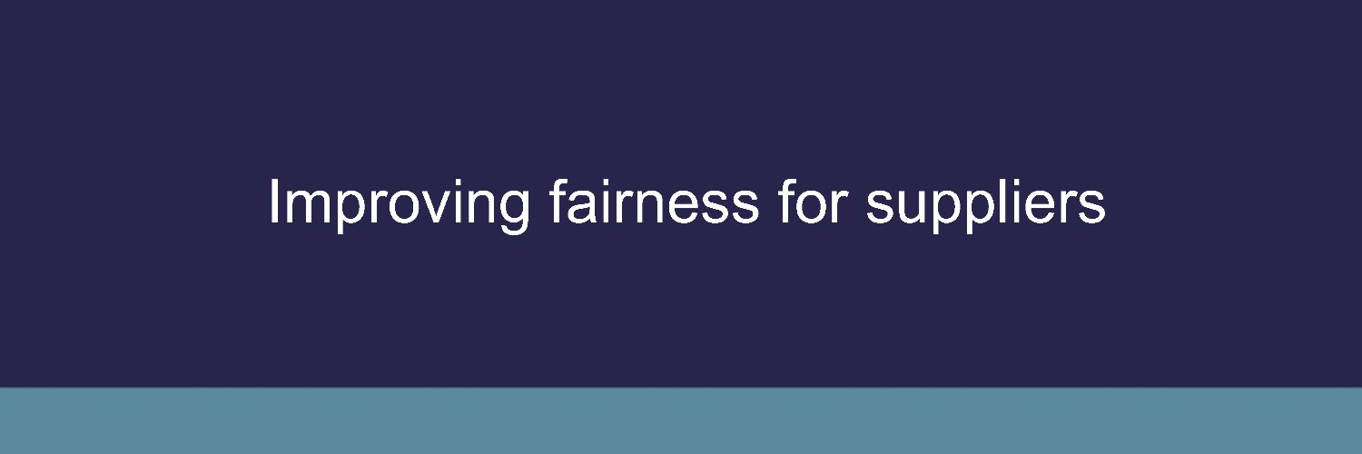 Groceries Code Adjudicator banner