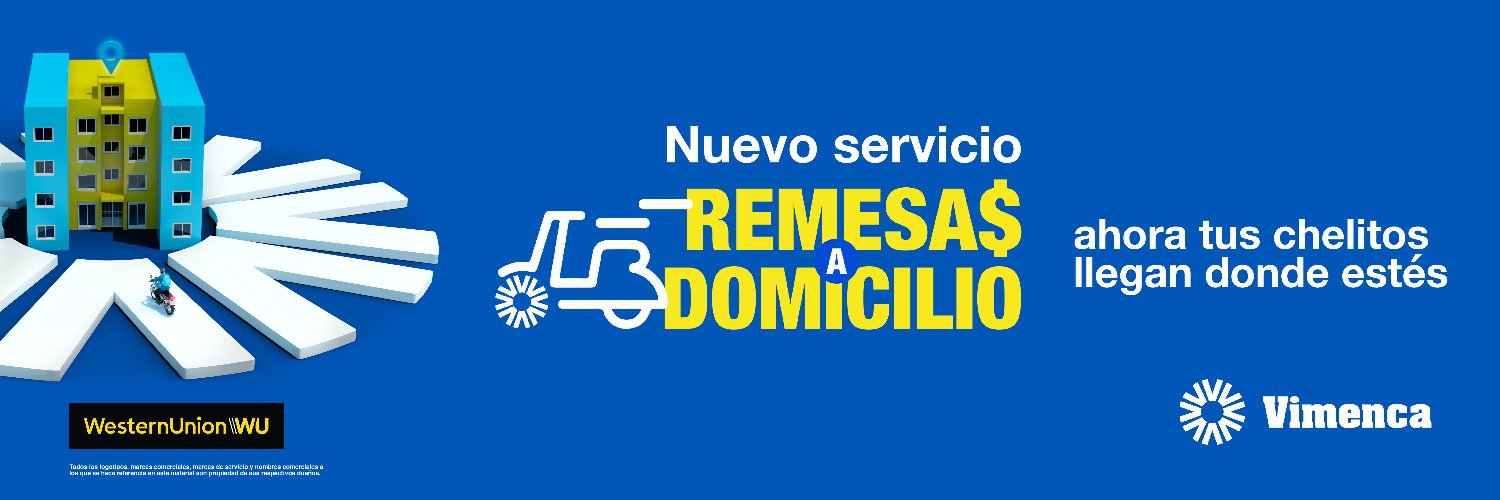 Vimenca Western Union banner