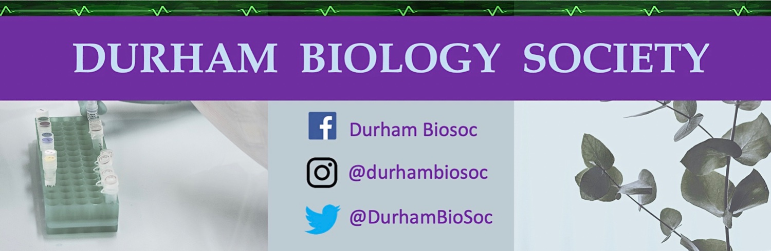 Durham BioSoc banner