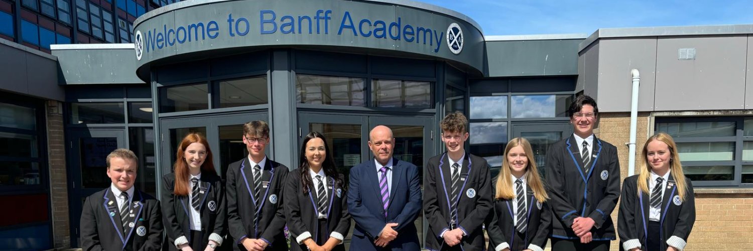Banff Academy's banner