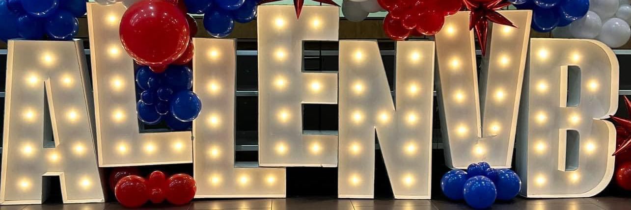 Allen Volleyball banner