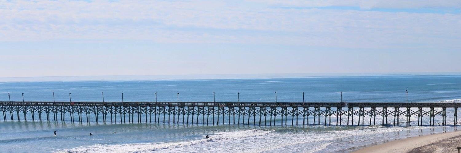 Surf City Ocean Pier banner
