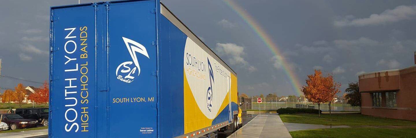 South Lyon HS Bands banner