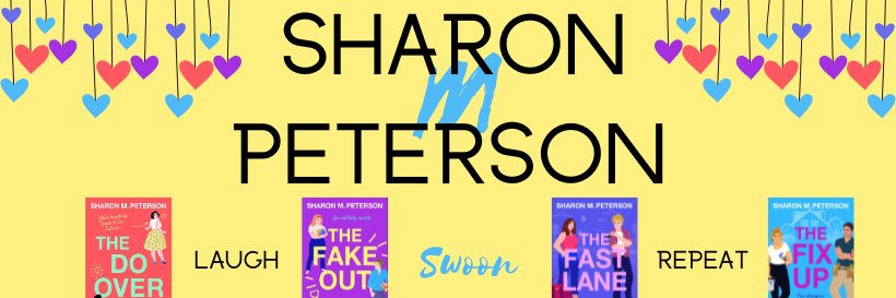 Sharon M. Peterson, GET THE FIX UP NOW banner