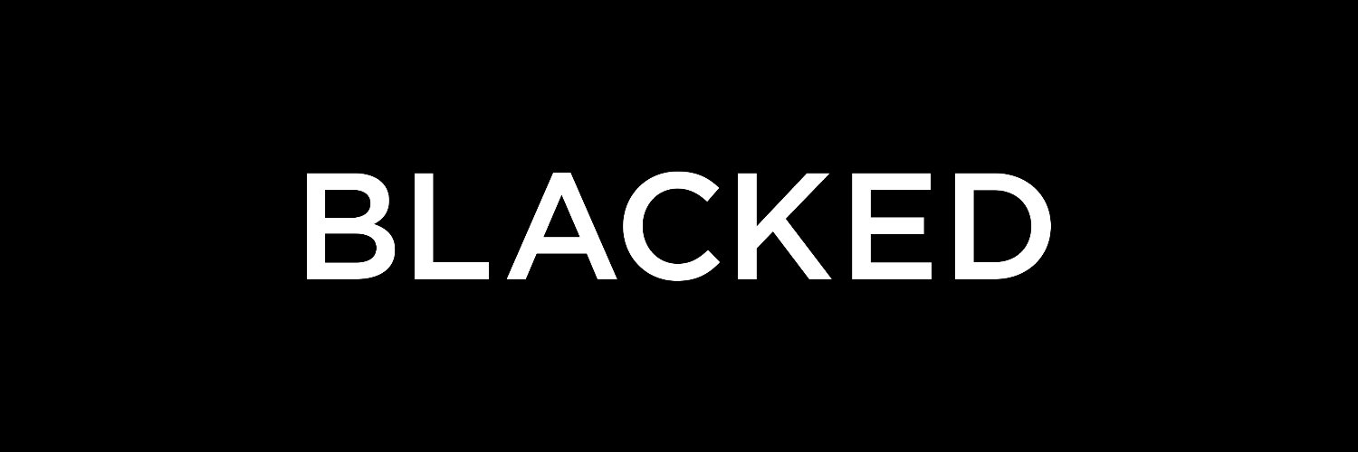 BLACKED Profile Banner