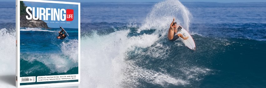 Surfing Life Magazine banner