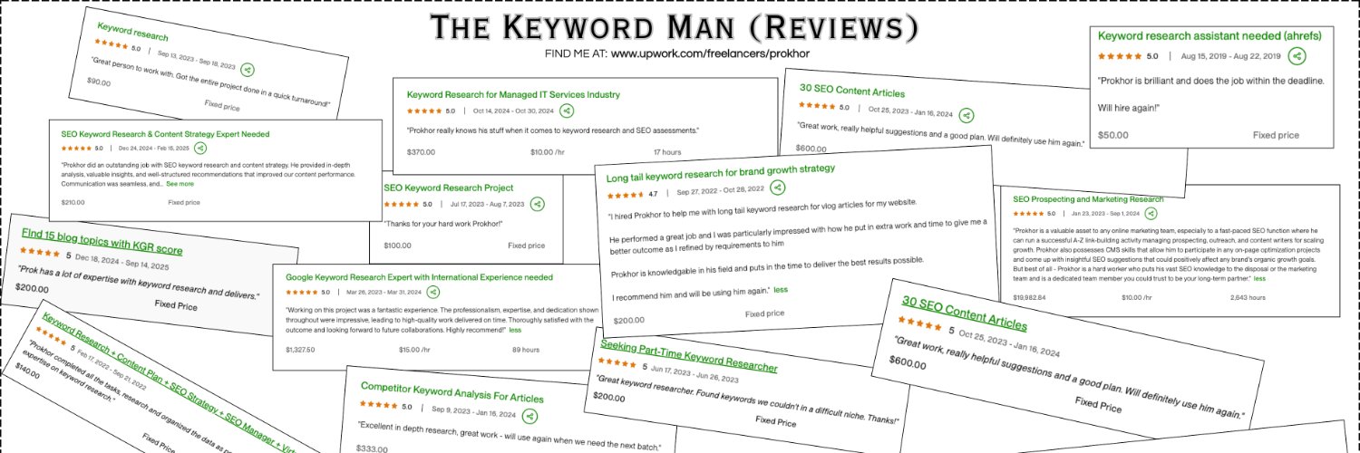 TheKeywordMan's profile banner image