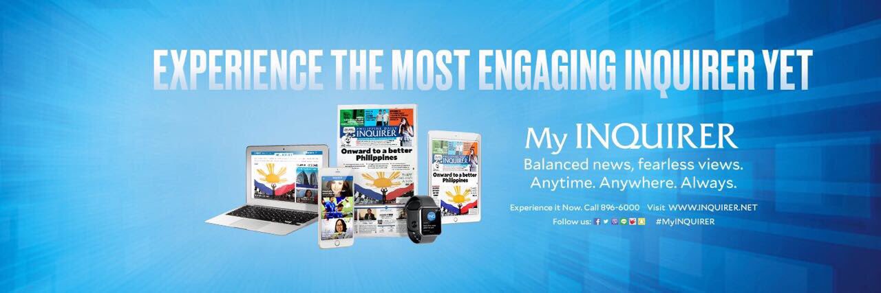 Inquirer Mobile banner