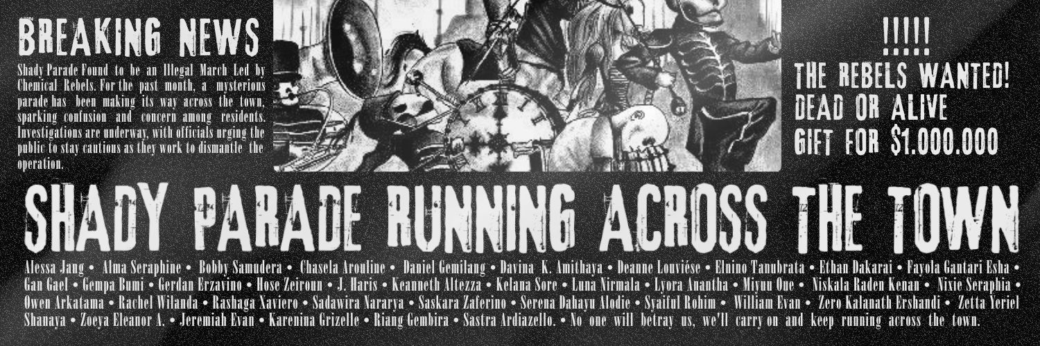 The Black Parade. banner