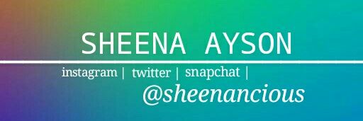SHEENAncious's profile banner image