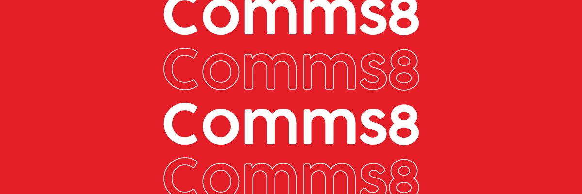 Comms8's profile banner image
