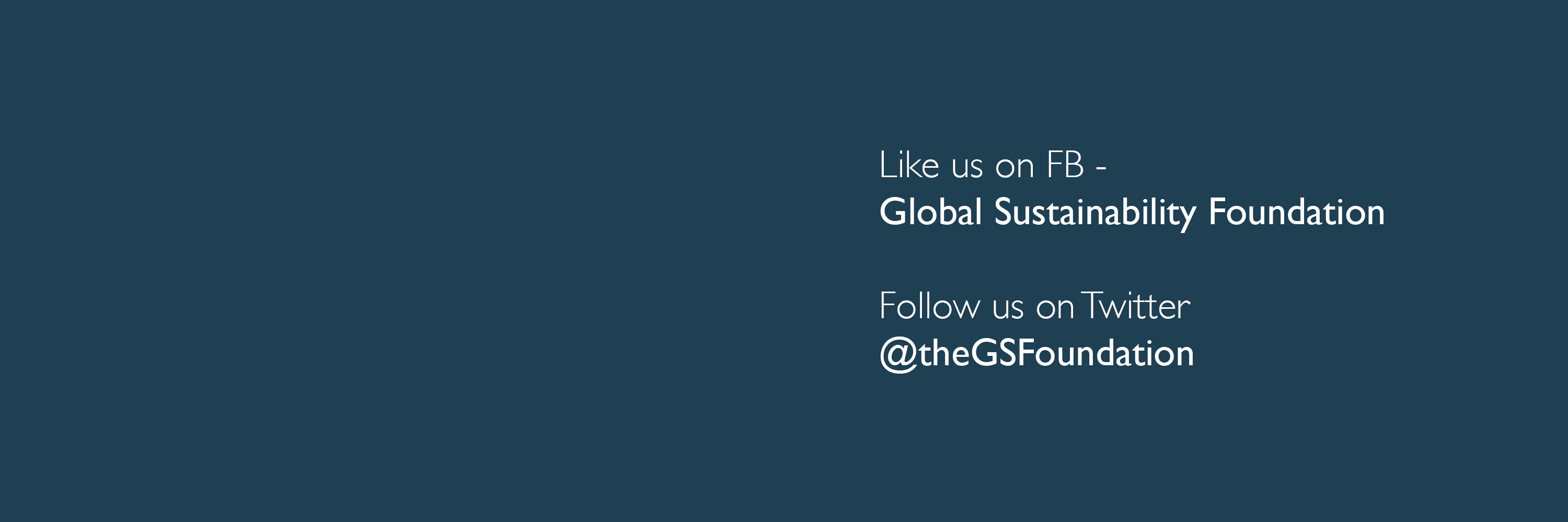 theGSFoundation's profile banner image