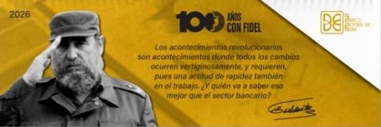 Banco Central de Cuba banner