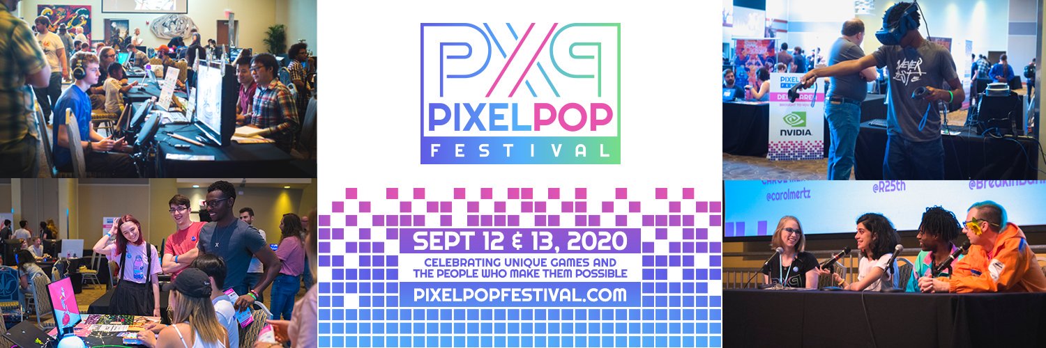 PixelPop Festival banner