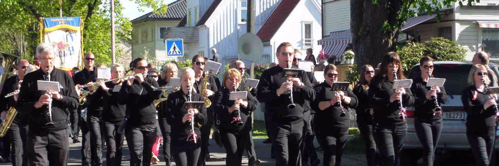 Borge Musikkorps banner