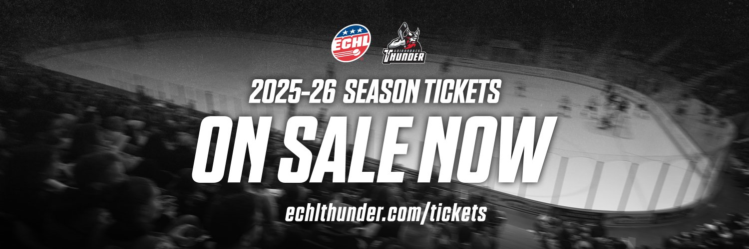 Adirondack Thunder's banner