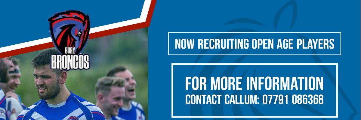Bury Broncos banner