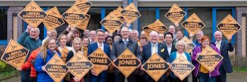 Clive Jones MP's banner