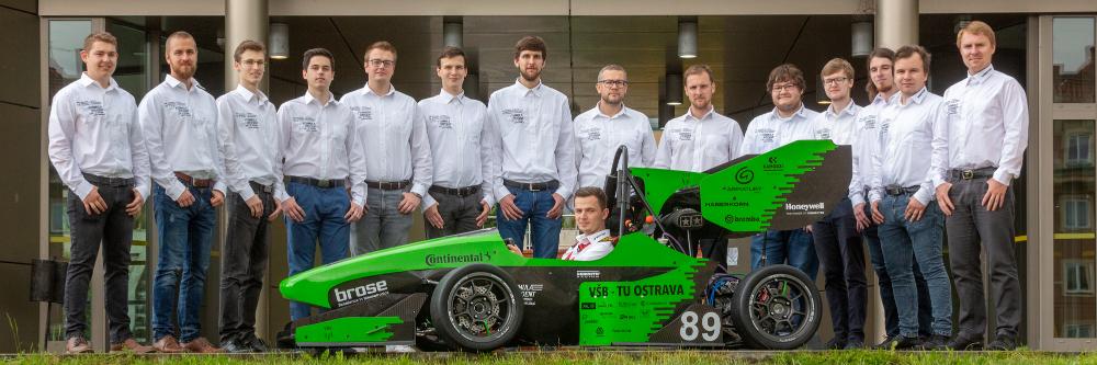 Formula TU Ostrava banner