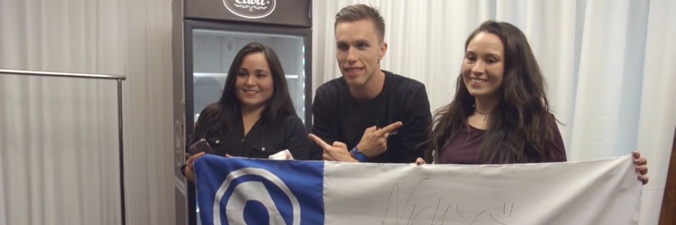 Nicky Romero Chile banner