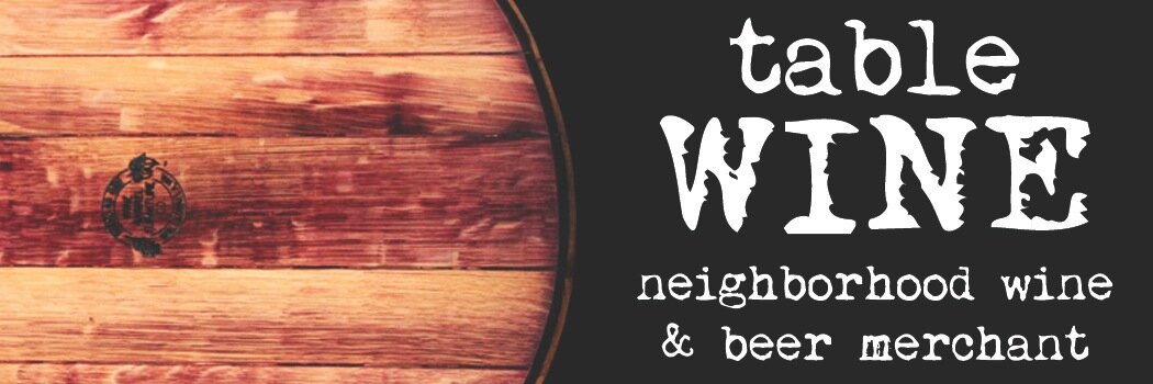 table WINE banner