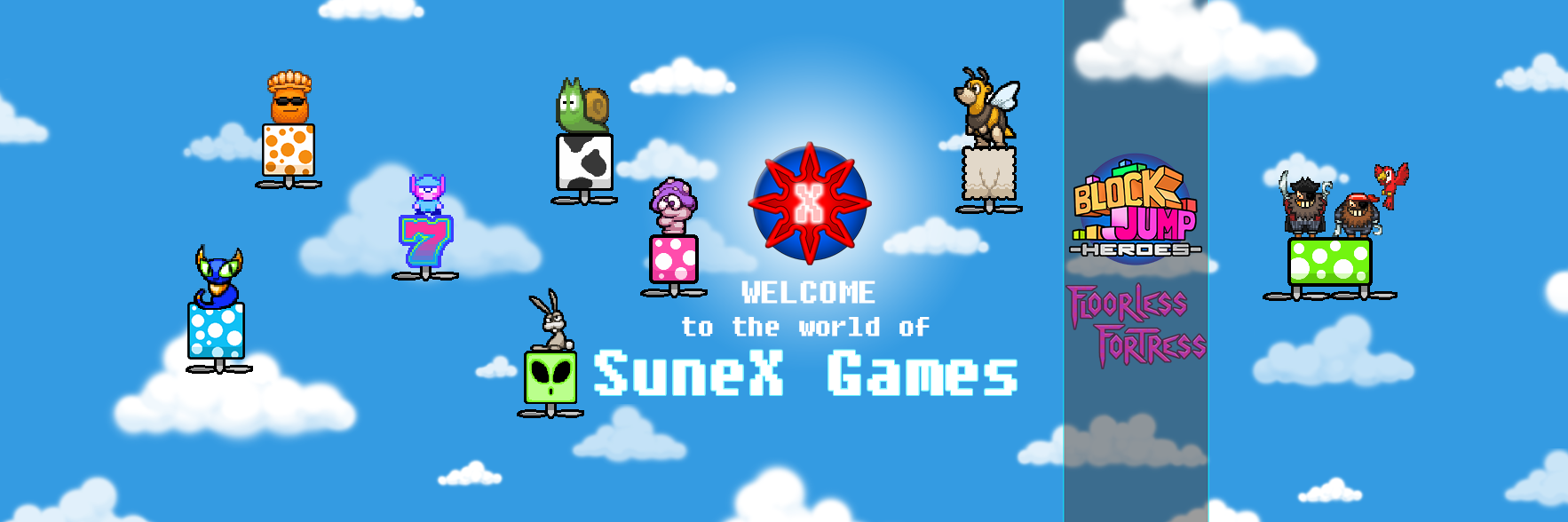 SuneX Games banner
