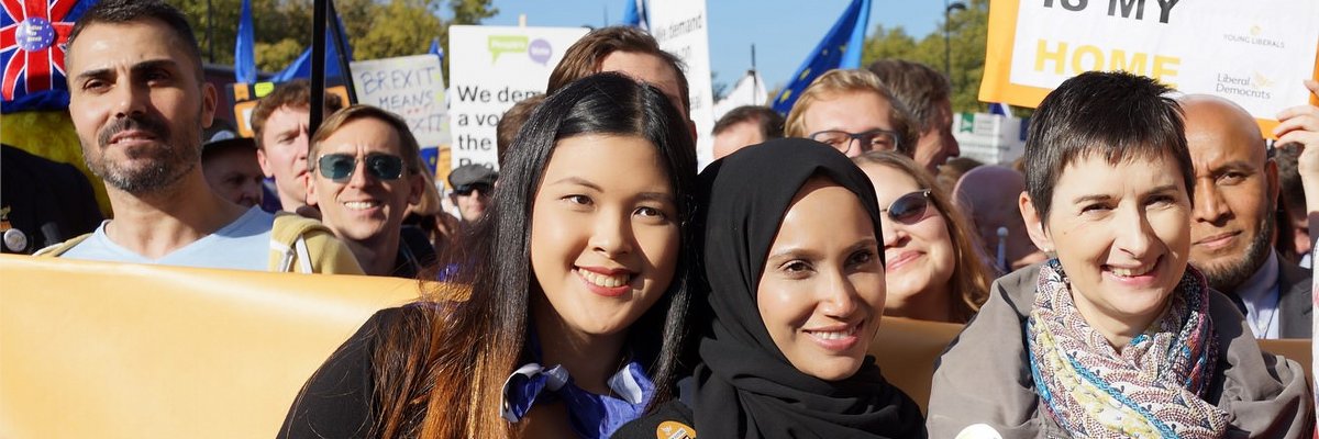 Lib Dem HQ Diversity banner