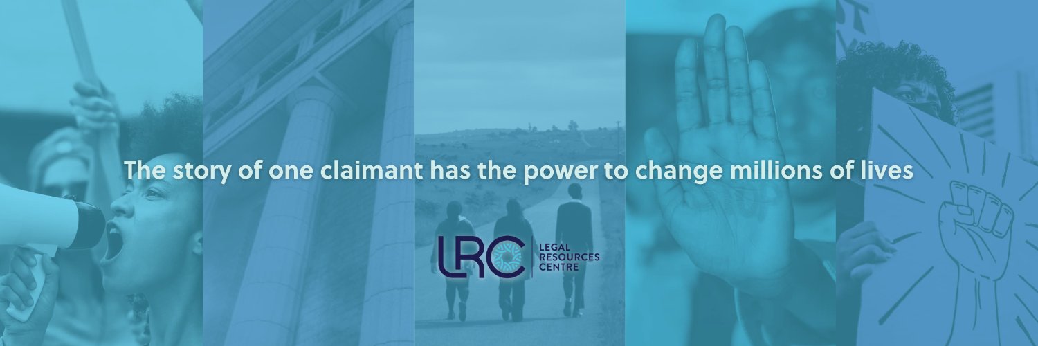 Legal Resources Centre's banner