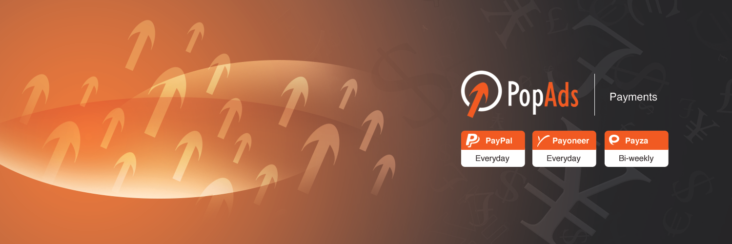 PopAdsPayments's profile banner image