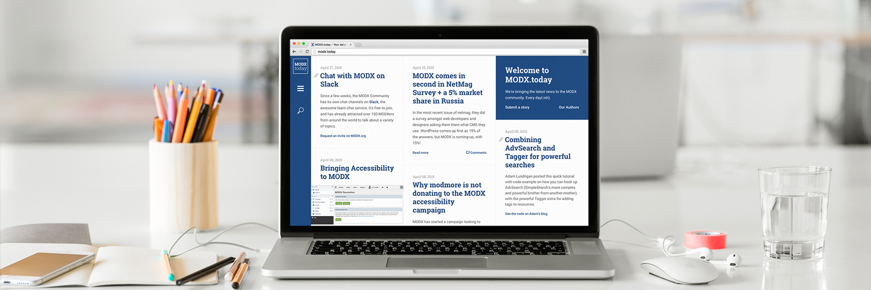 MODX.today banner