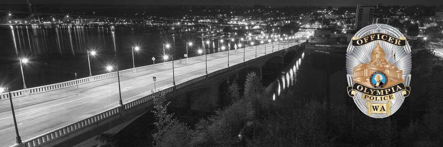 Olympia Police Dept. banner