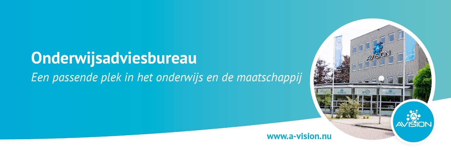 A-VISION Onderwijs banner