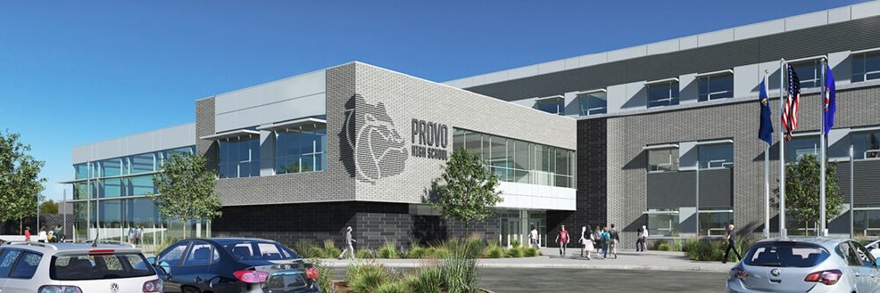 Provo High School banner
