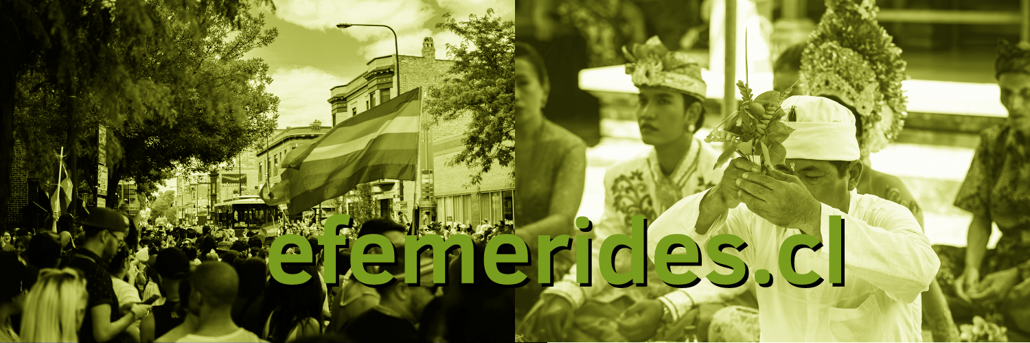 Efemérides de Chile banner