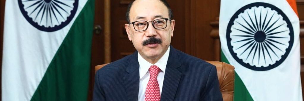 Harsh V Shringla banner