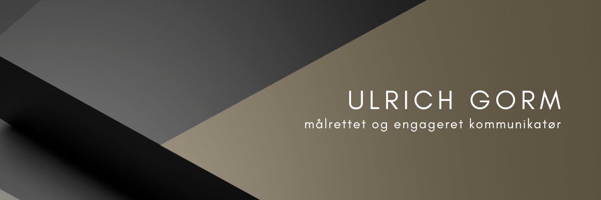 ulrichgorm's profile banner image