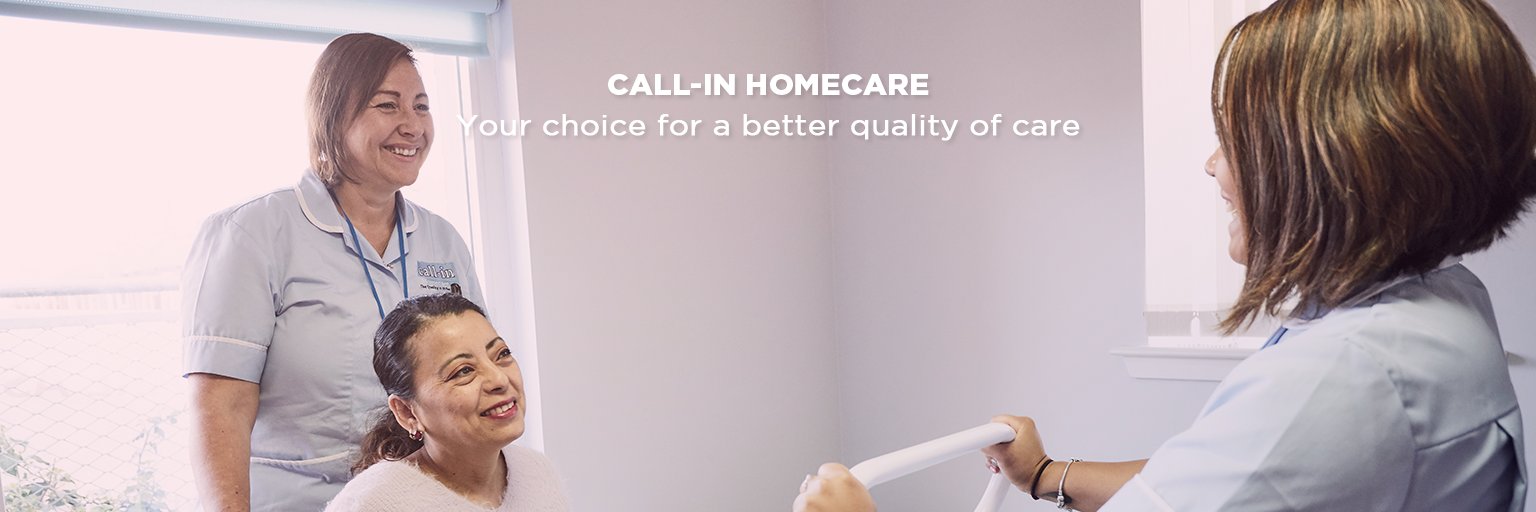 Call-In Homecare banner