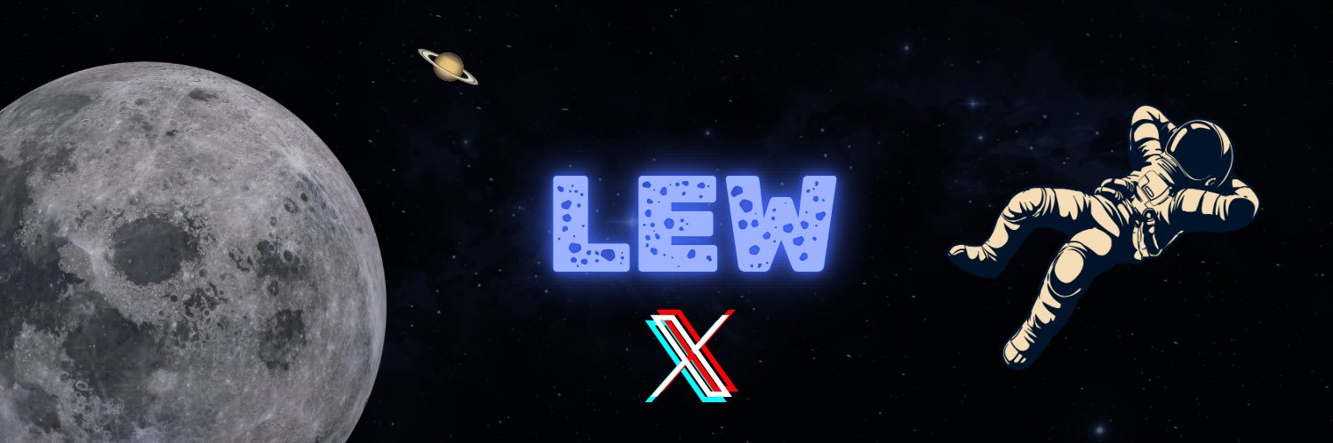 Lew 𝕏 banner