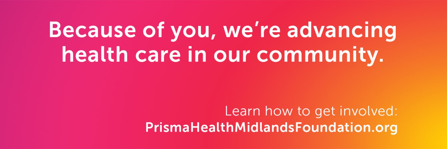 Prisma Health Midlands Foundation banner