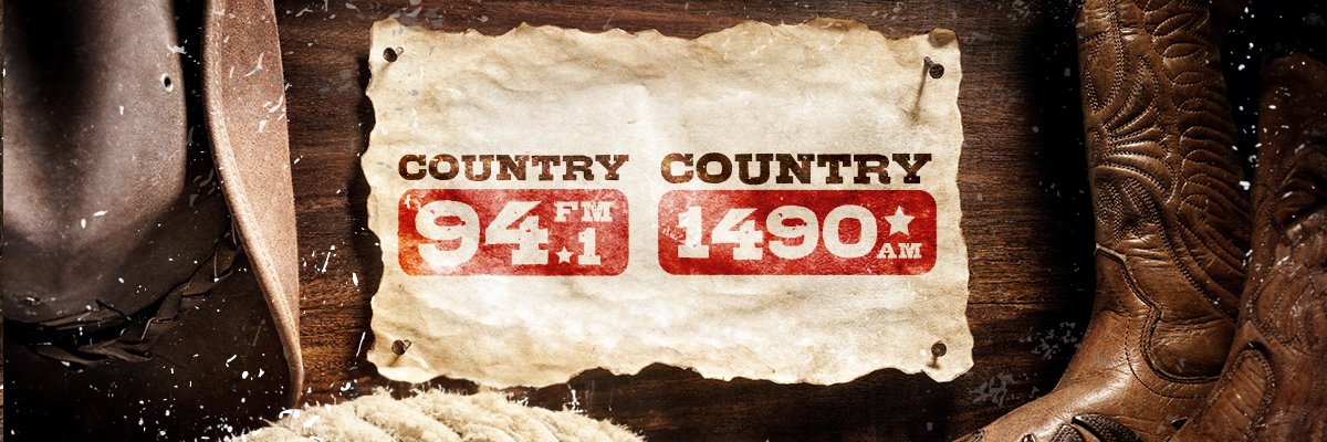 Country 94 and Country 1490 banner