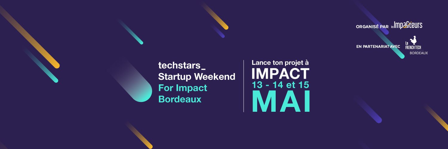 Startup Weekend Bdx banner