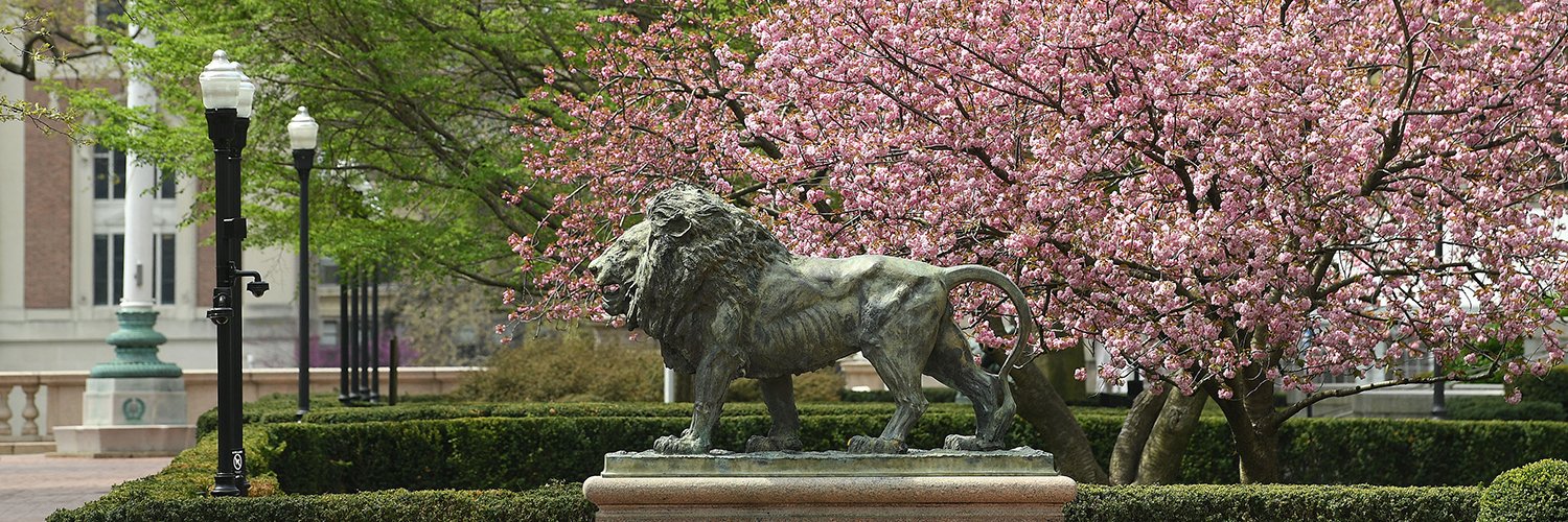 Twitter banner for @Columbia