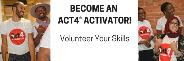 Act4Accountability banner