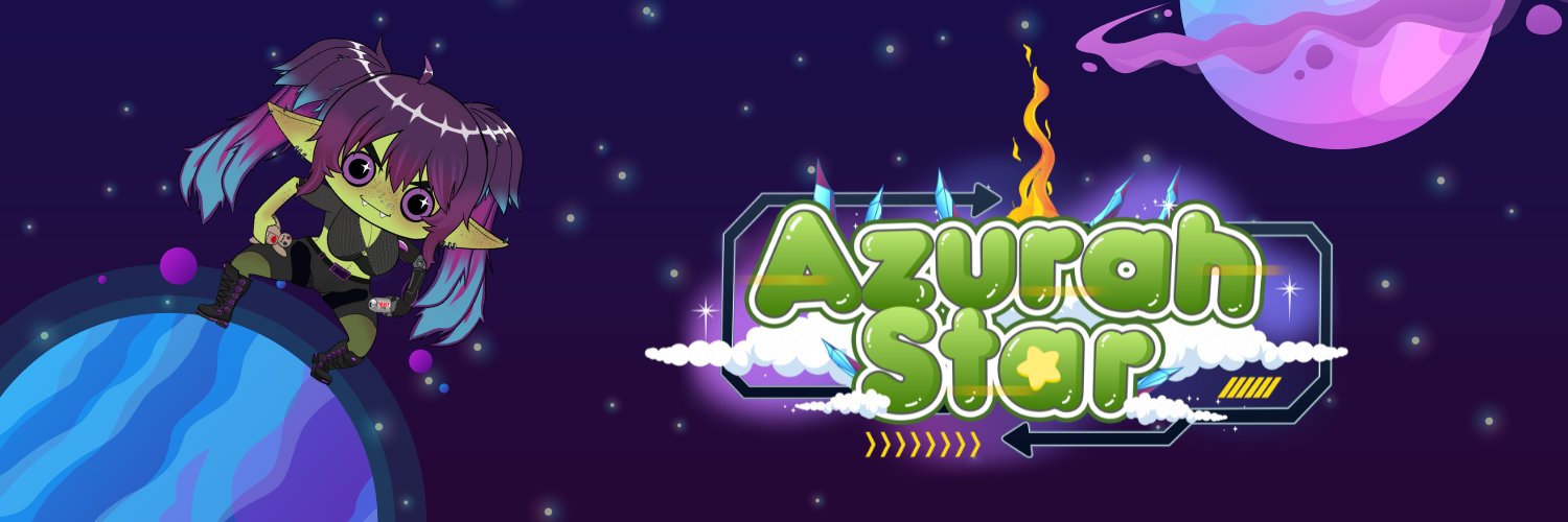 Azurah Star - Goblin VTuber / Musician 🔞 banner