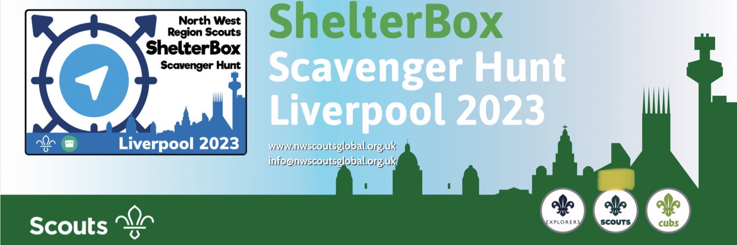 ShelterBox Scavenger Hunt banner