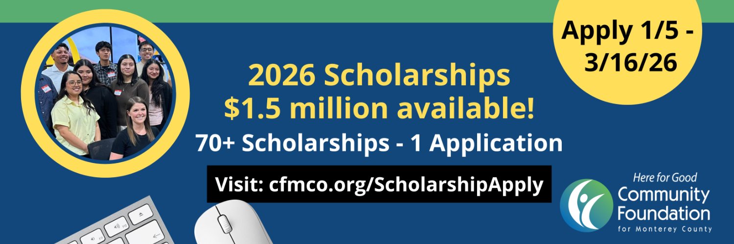 Community Foundation for Monterey County banner