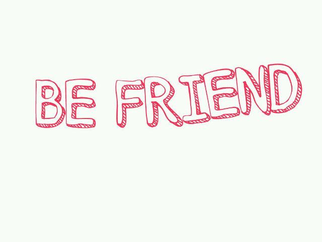 Be Friend banner
