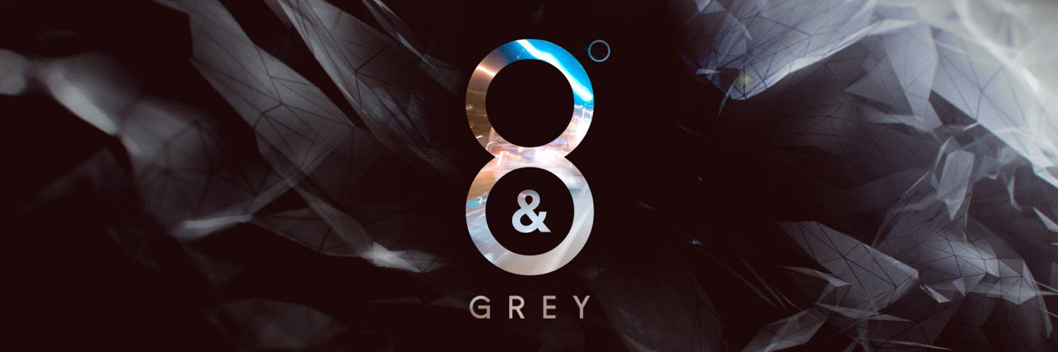 8&Grey banner